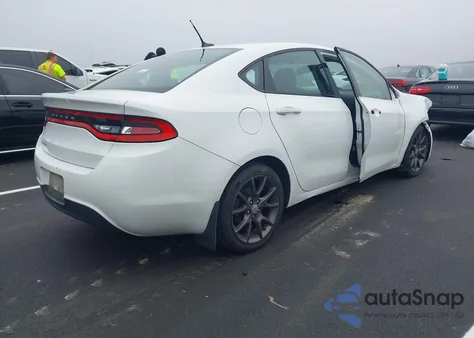 2016 Dodge Dart Se from USA, damaged, VIN 1C3CDFAA6GD767340